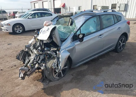 2022 Subaru Impreza Premium 5-Door из США, поврежденный, VIN 4S3GTAD60N3703517